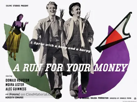 A Run for Your Money - British Movie Poster