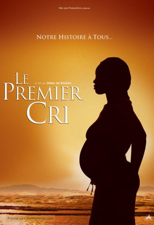 Le premier cri - French Movie Poster