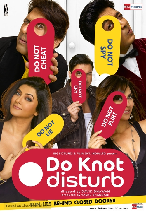 Do Knot Disturb - Indian Movie Poster