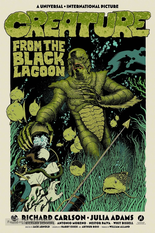 Creature from the Black Lagoon - poster