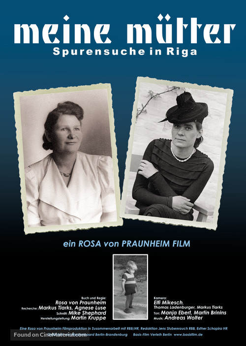 Meine M&uuml;tter - Spurensuche in Riga - German Movie Poster