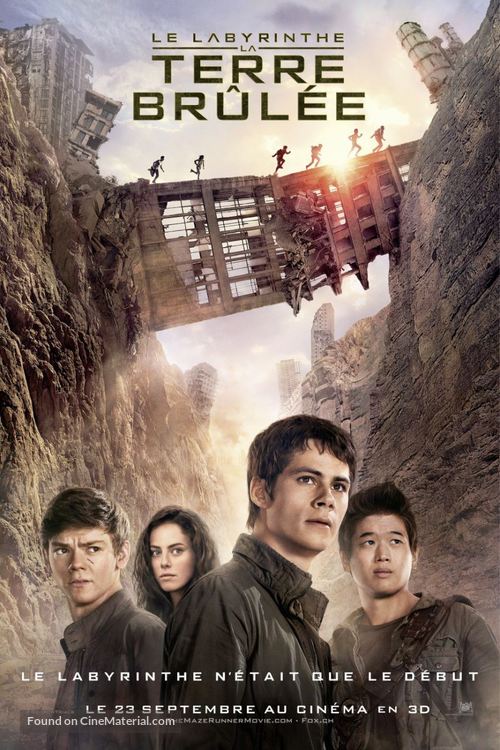 Maze Runner: The Scorch Trials - Swiss Movie Poster