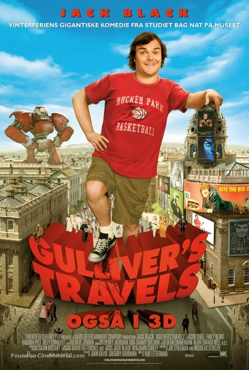 Gulliver&#039;s Travels - Danish Movie Poster