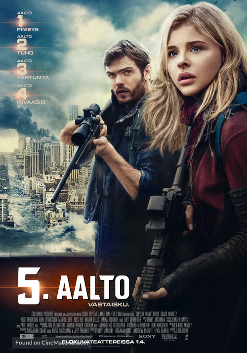 The 5th Wave - Finnish Movie Poster