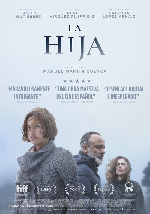 La hija - Spanish Movie Poster