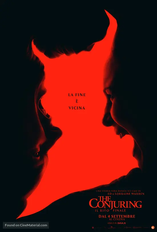The Conjuring: Last Rites - Italian Movie Poster