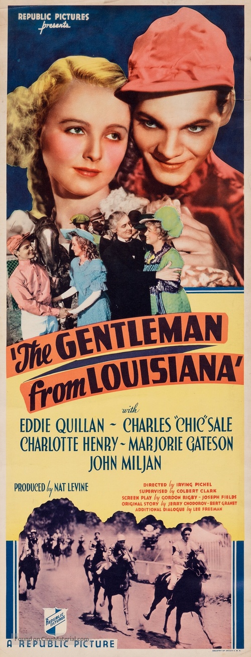 The Gentleman from Louisiana - Movie Poster