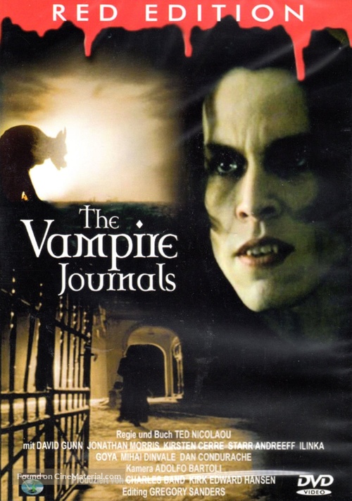 Vampire Journals - German DVD movie cover
