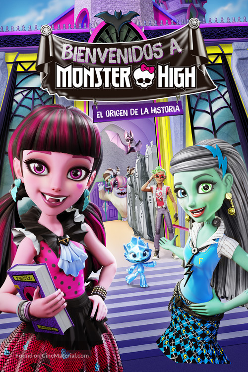 Monster High: Welcome to Monster High - Mexican Movie Cover