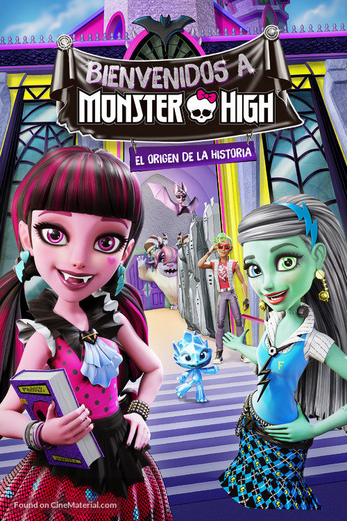 Monster High: Welcome to Monster High - Mexican Movie Cover