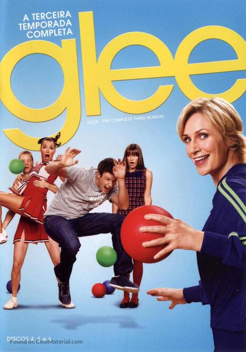 &quot;Glee&quot; - Brazilian DVD movie cover