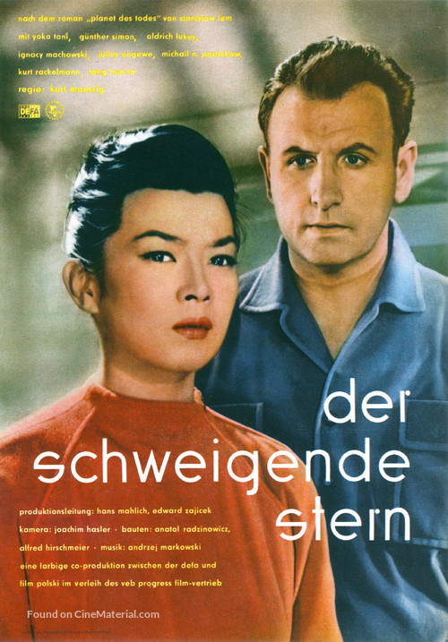 Der schweigende Stern - German Movie Poster