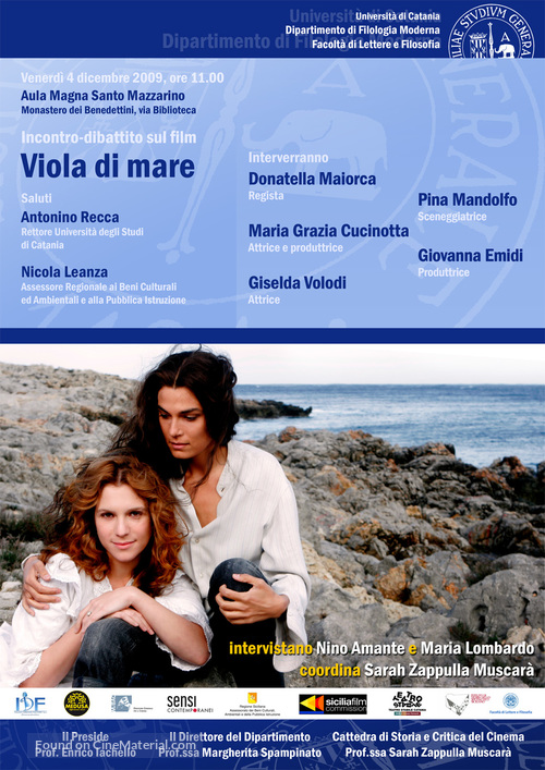 Viola di mare - Italian poster