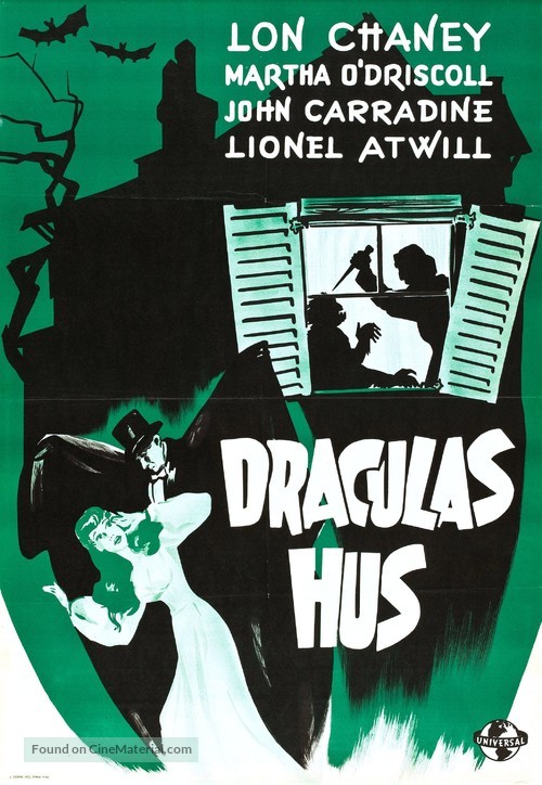 House of Dracula - Swedish Movie Poster