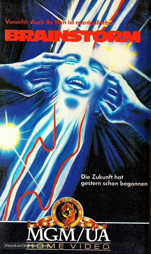 Brainstorm - German VHS movie cover