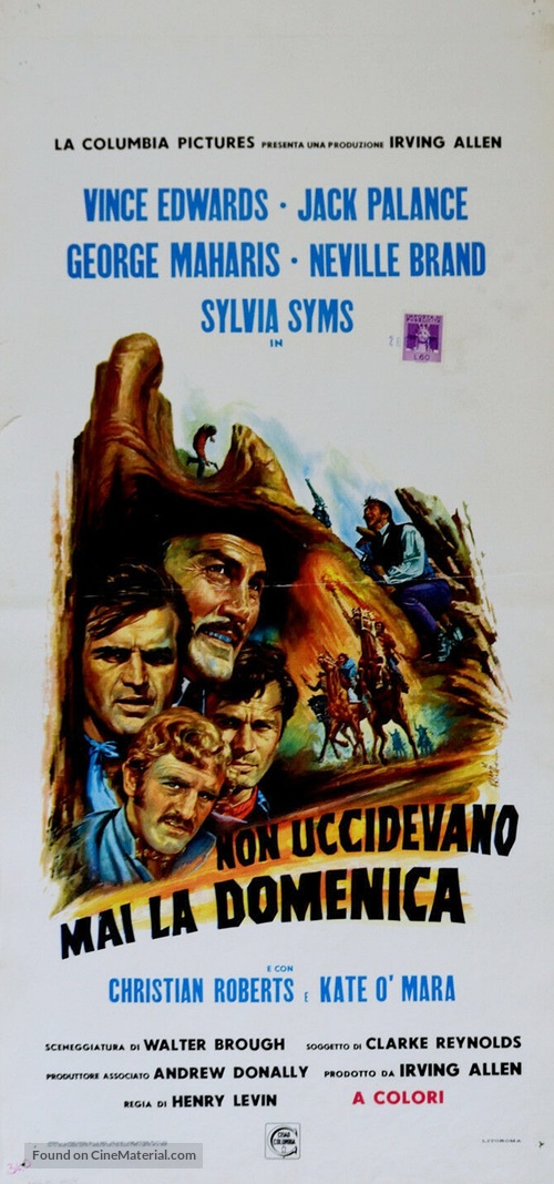 The Desperados - Italian Movie Poster