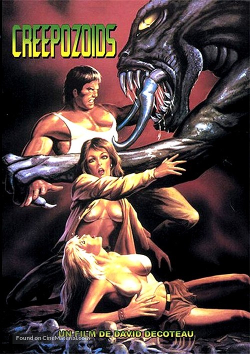 Creepozoids - French DVD movie cover