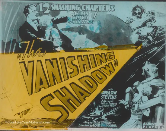 The Vanishing Shadow - Movie Poster