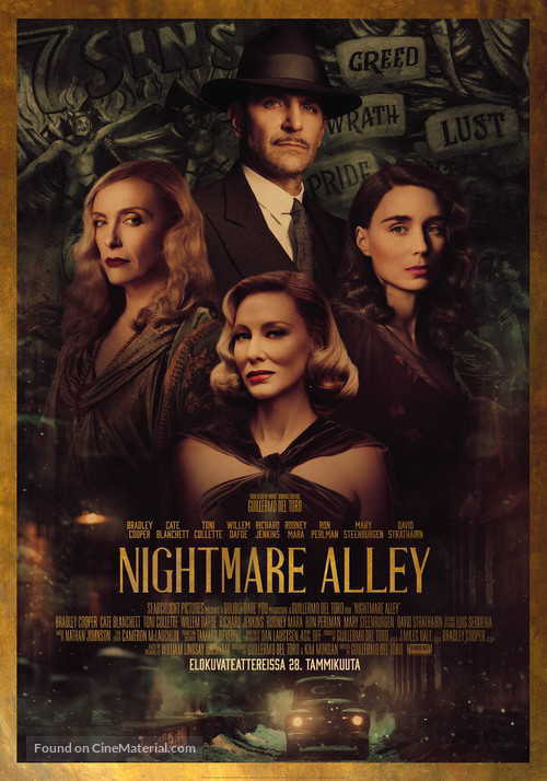 Nightmare Alley - Finnish Movie Poster