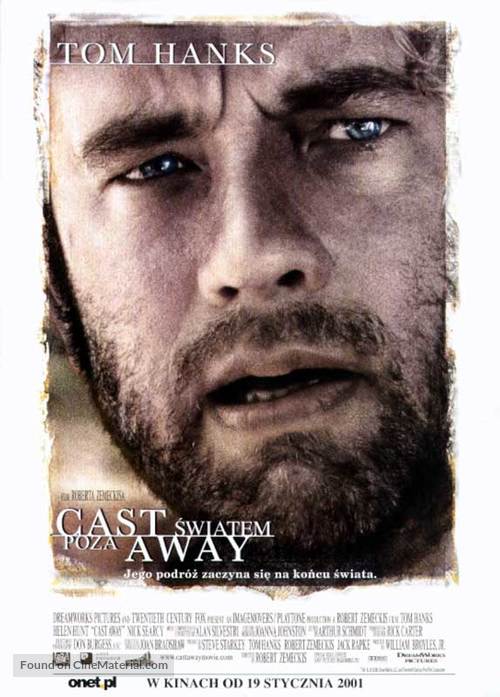 Cast Away - Polish Movie Poster
