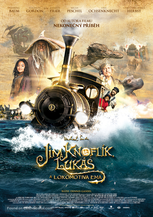 Jim Knopf und Lukas der Lokomotivf&uuml;hrer - Czech Movie Poster