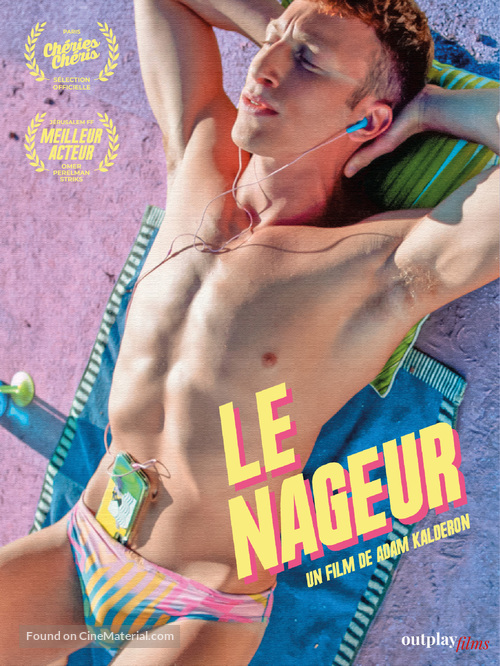 The Swimmer - French DVD movie cover