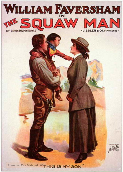 The Squaw Man - Movie Poster