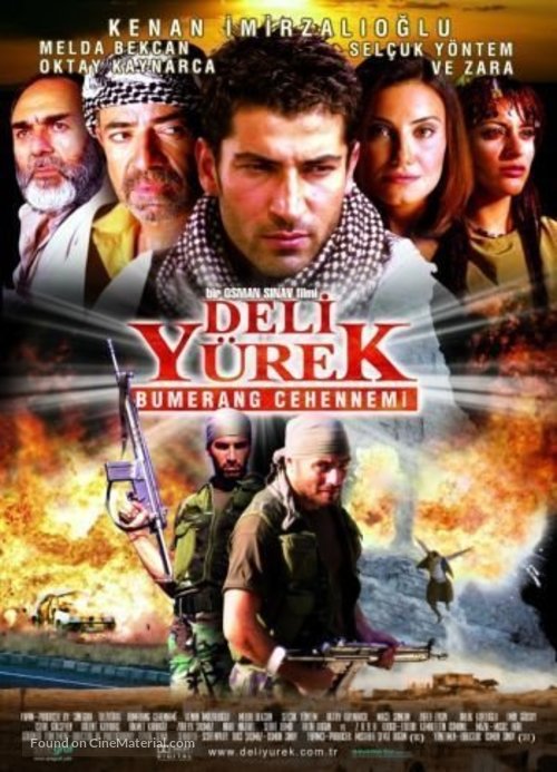 Deli y&uuml;rek: Bumerang cehennemi - Turkish Movie Poster