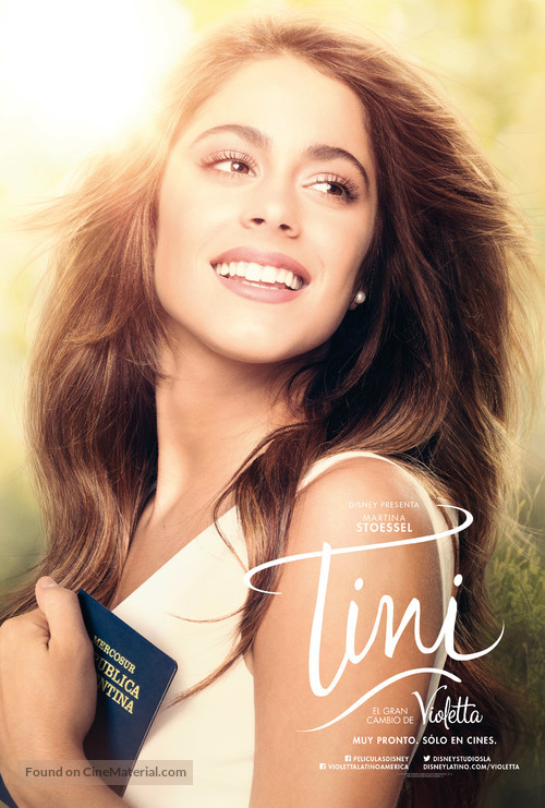 Tini: El gran cambio de Violetta - Argentinian Movie Poster