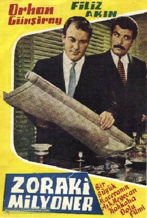 Zoraki milyoner - Turkish Movie Poster