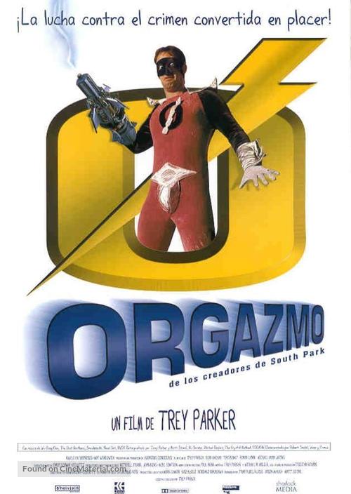 Orgazmo - Spanish Movie Poster