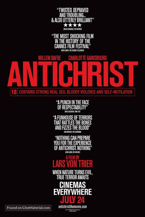 Antichrist - British Movie Poster