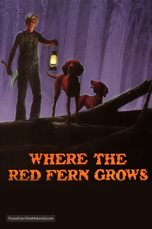 Where the Red Fern Grows - DVD movie cover