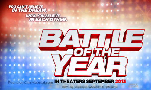 Battle of the Year: The Dream Team - Movie Poster