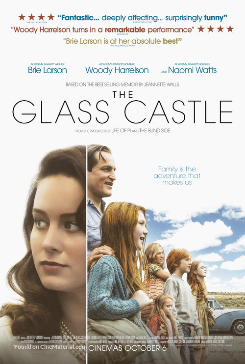 The Glass Castle - British Movie Poster