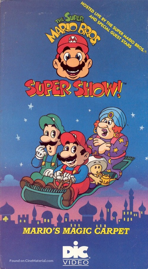 &quot;The Super Mario Bros. Super Show!&quot; - VHS movie cover