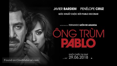 Loving Pablo - Vietnamese poster