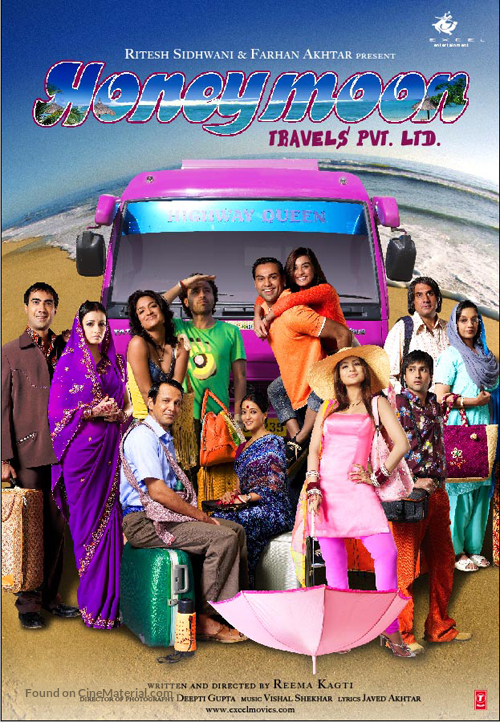Honeymoon Travels Pvt. Ltd. - Indian poster