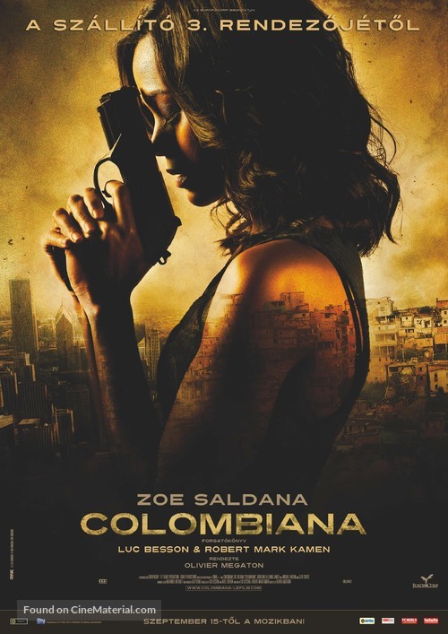 Colombiana - Hungarian Movie Poster