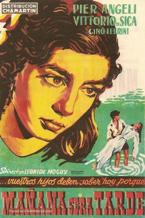 Domani &egrave; troppo tardi - Spanish Movie Poster