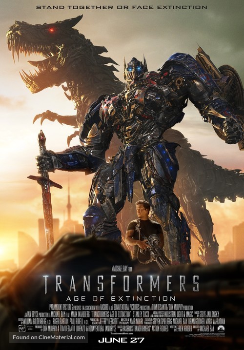 Transformers: Age of Extinction - Movie Poster