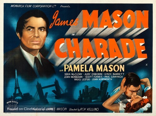 Charade - British Movie Poster