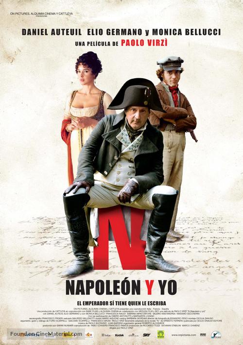 N (Io e Napoleone) - Spanish Movie Poster