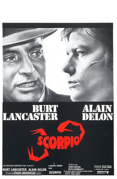 Scorpio - Belgian Movie Poster