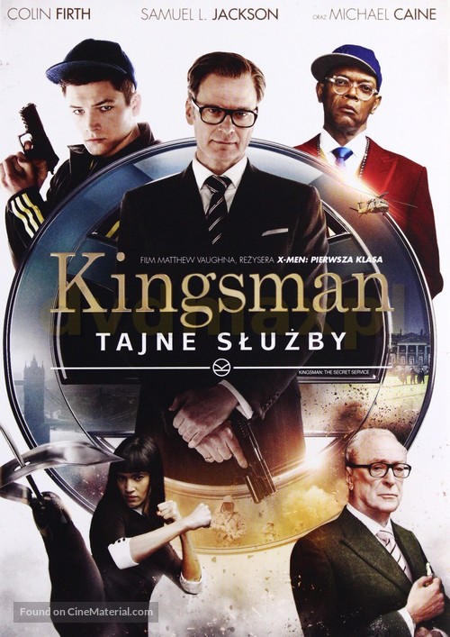 Kingsman: The Secret Service - Polish Movie Cover