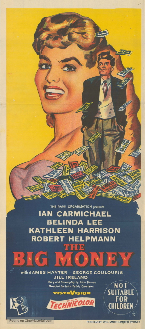 The Big Money - Australian Movie Poster