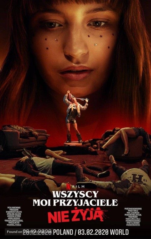 Wszyscy moi przyjaciele nie zyja - Polish Movie Poster