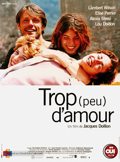 Trop (peu) d&#039;amour - French Movie Poster