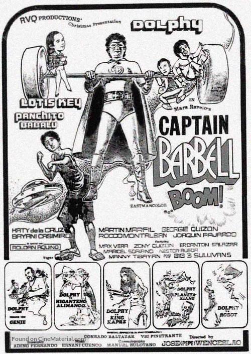 Captain Barbell Boom! - Philippine Movie Poster