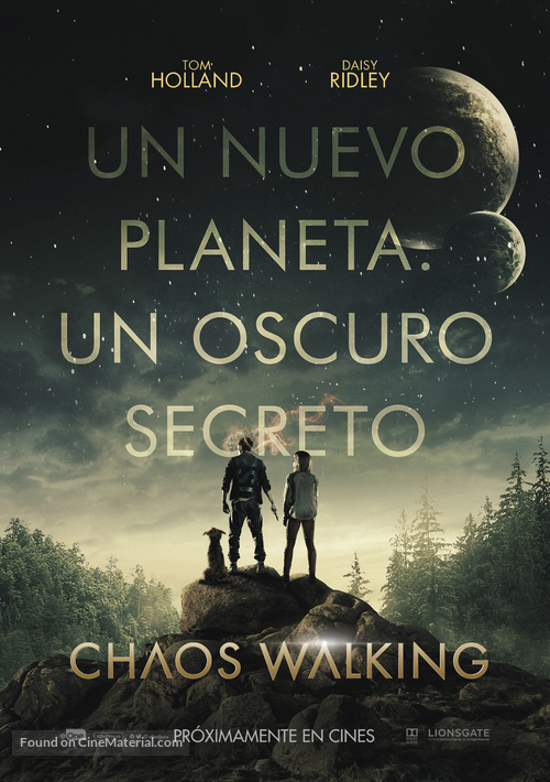 Chaos Walking - Spanish Movie Poster